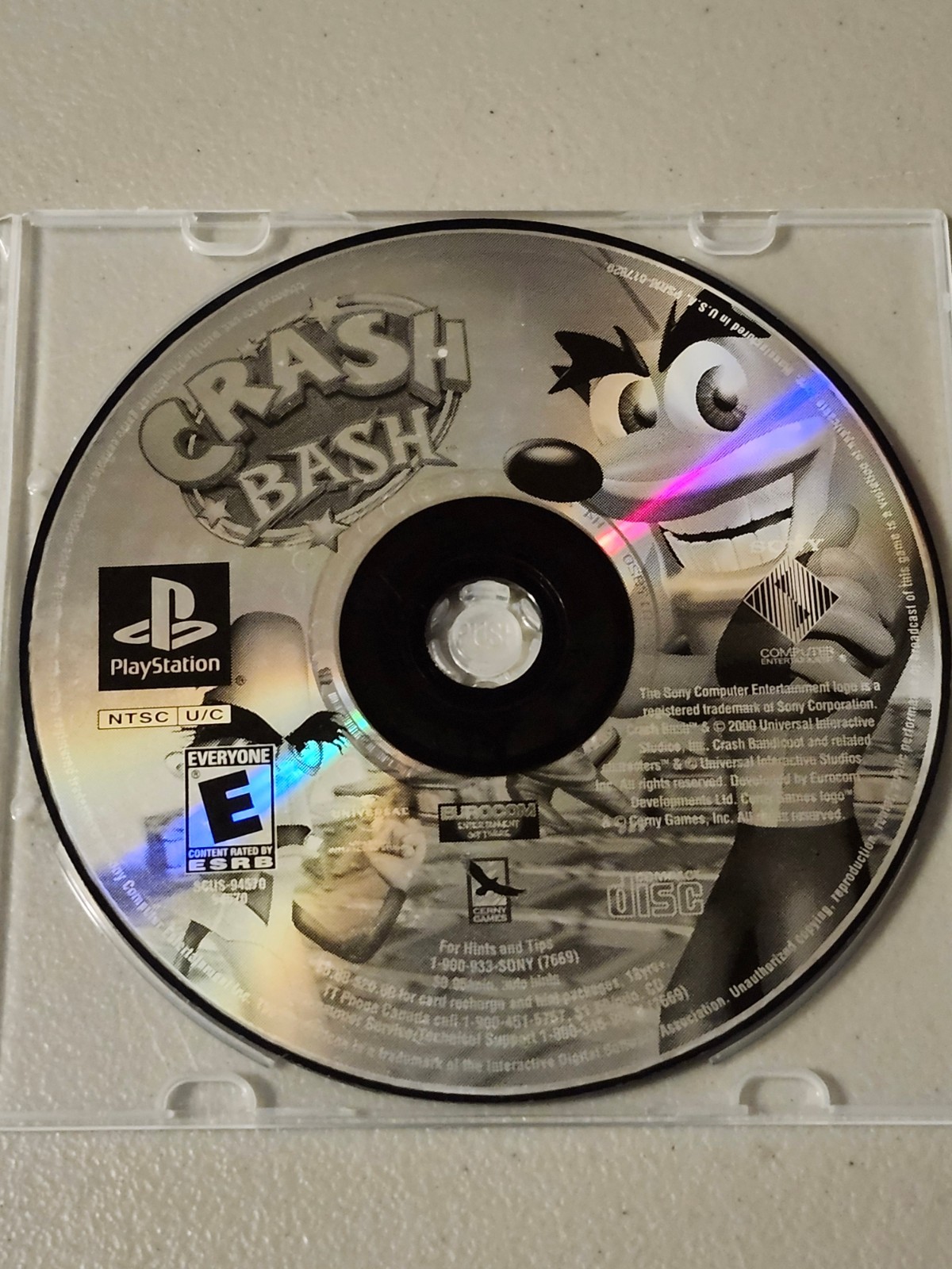 Crash Bash (Sony PlayStation 1, 2000)