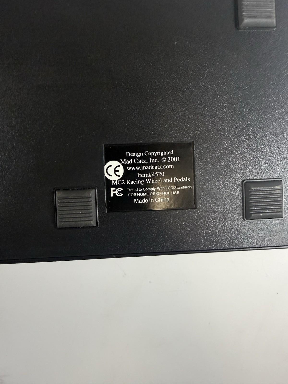 Xbox Mad Catz Mc2 Foot Pedals – Untested