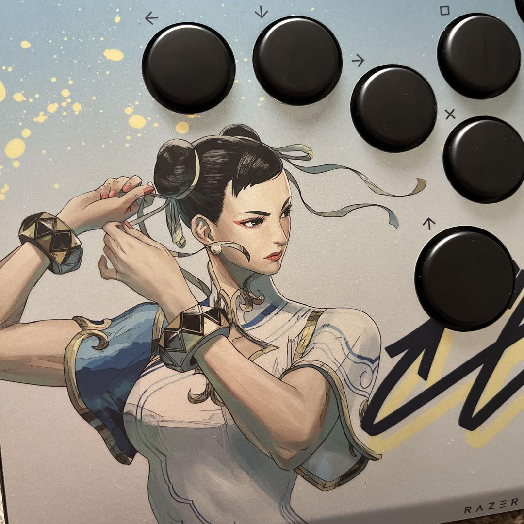 RAZER KITSUNE STREET FIGHTER CHUN-LI EDITION Optical Arcade Controller PS5