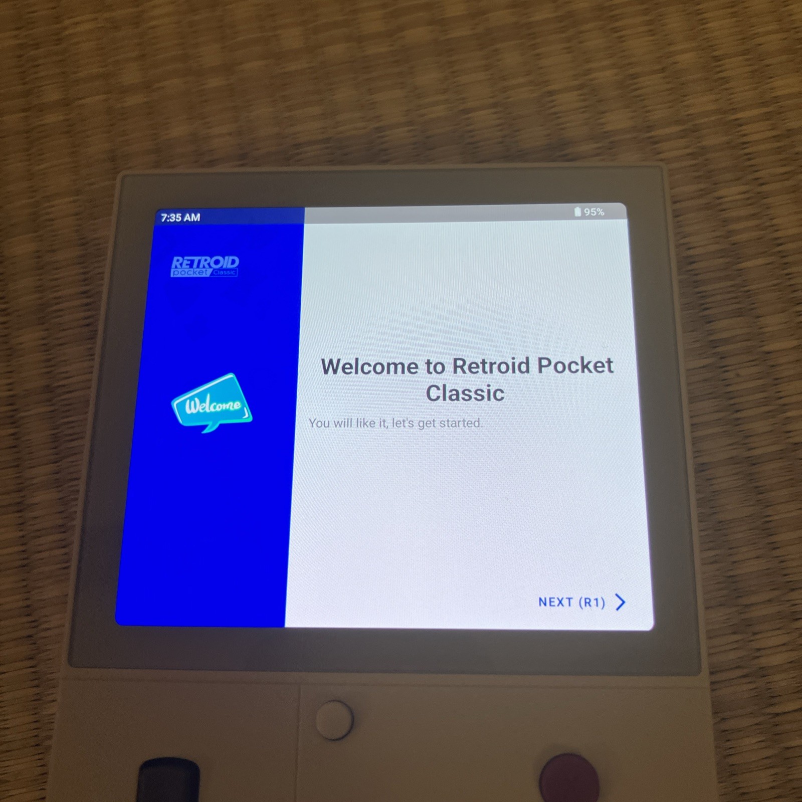 Retroid Pocket Classic Retro color 6GB/128GB Ram/Storage