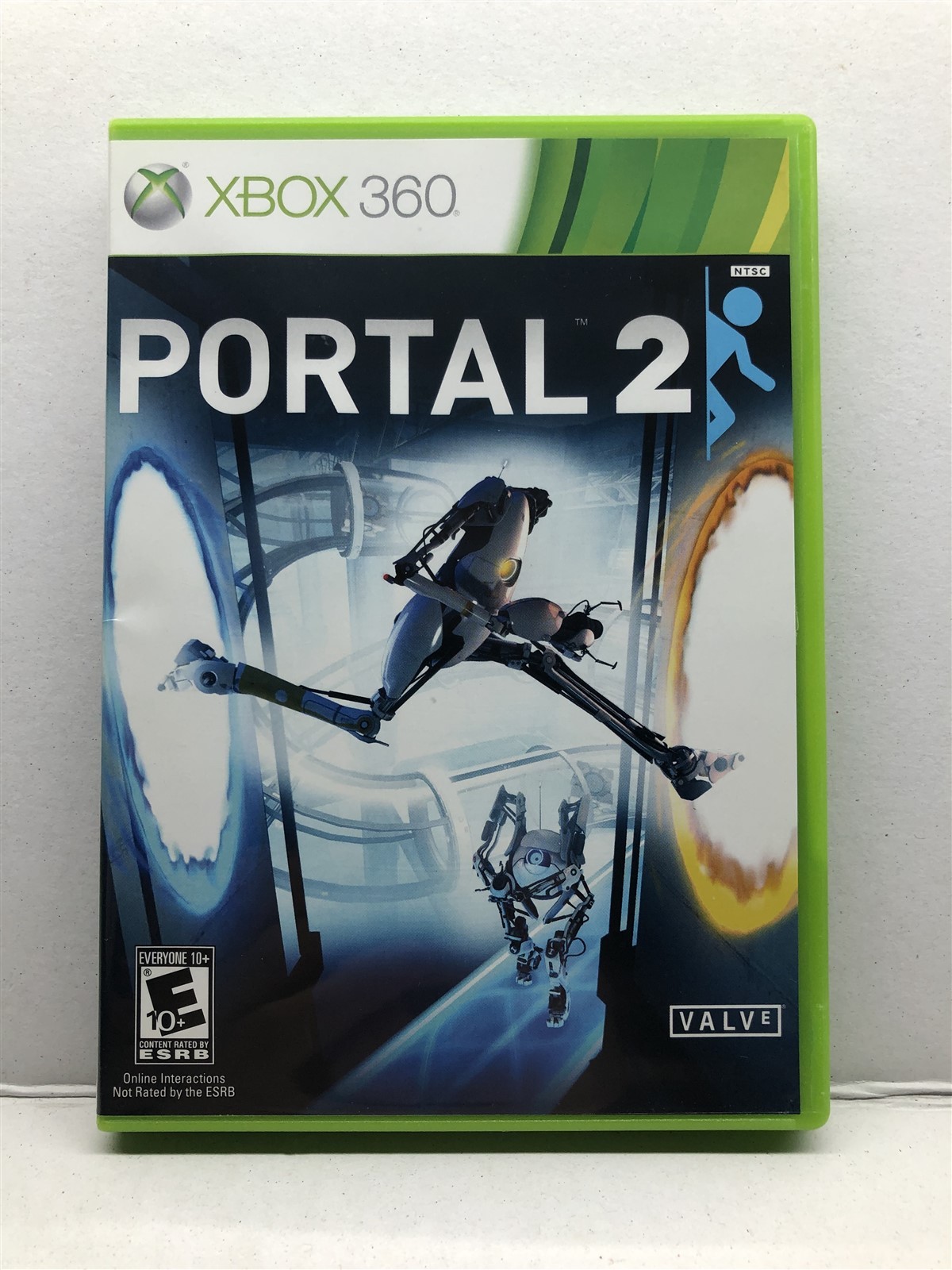 Portal 2 (Microsoft Xbox 360, 2011) Complete Tested Working – Free Ship