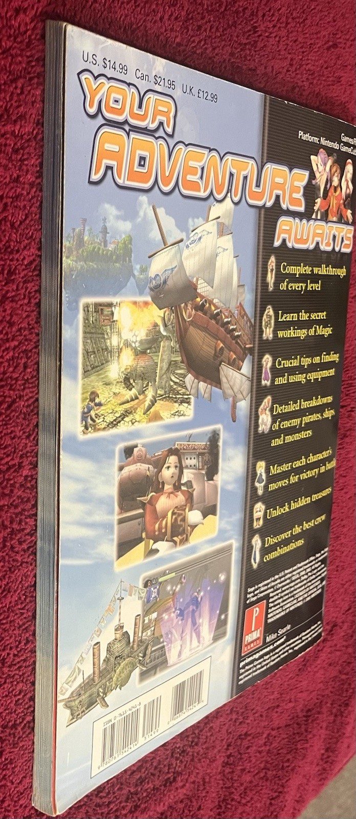 Skies of Arcadia Legends Official Strategy Guide (Prima) – GameCube – Very Good