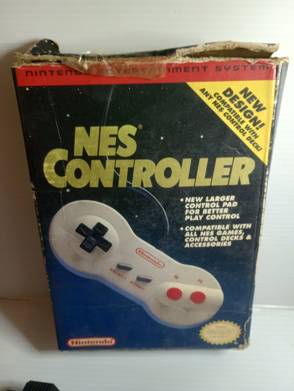 NES Nintendo Dogbone Dog Bone Controller With Box