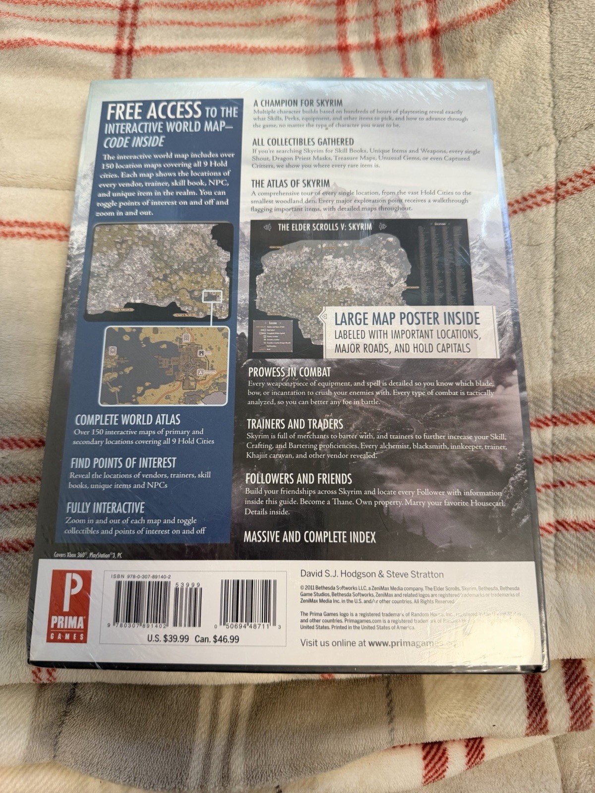 Prima | The Elder Scrolls: V Skyrim Collector’s Edition Strategy Guide *SEALED*