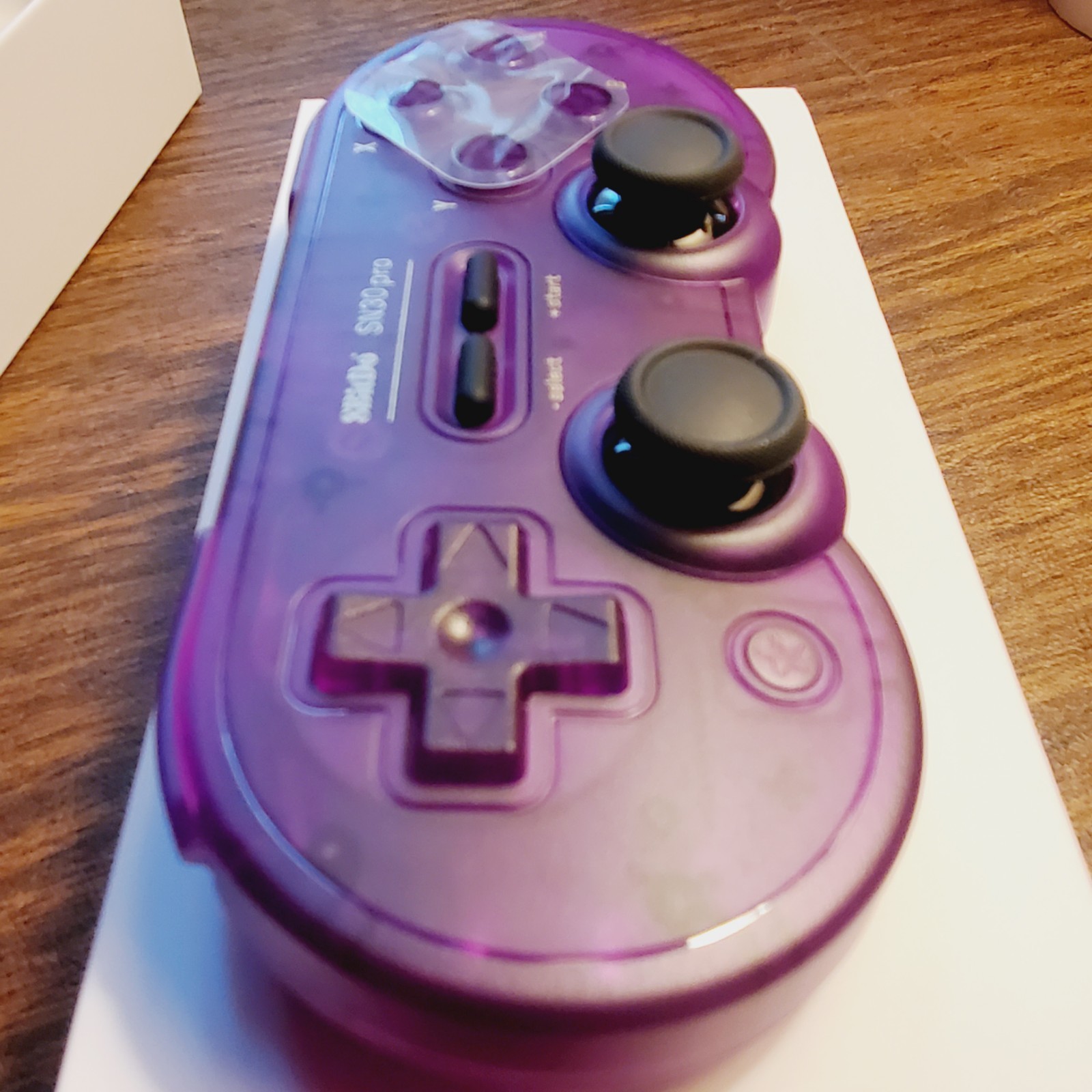 8BitDo SN30 Wireless Gamepad for Switch, Android, PC, Steam, Apple, Pi -PURPLE