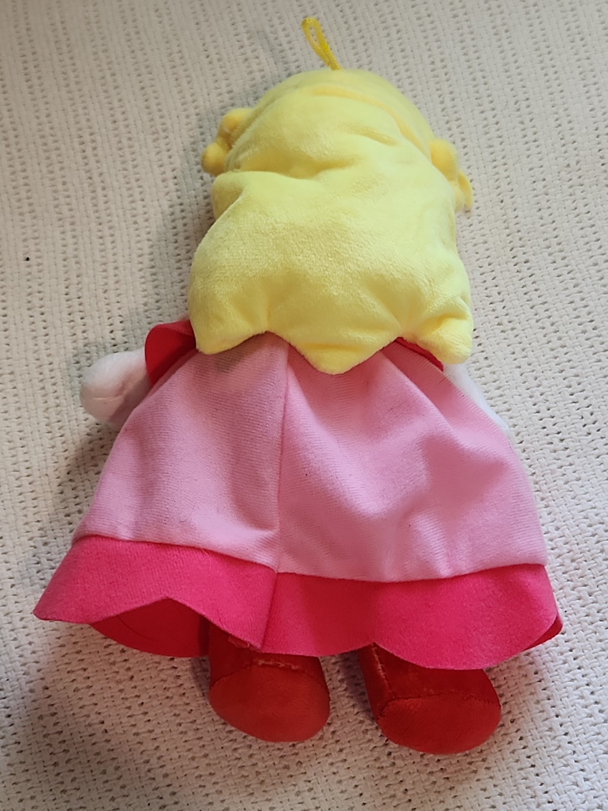 Super Mario Bros Princess Peach 11″ Pink Plush Doll Nintendo 2024 W/ Crown