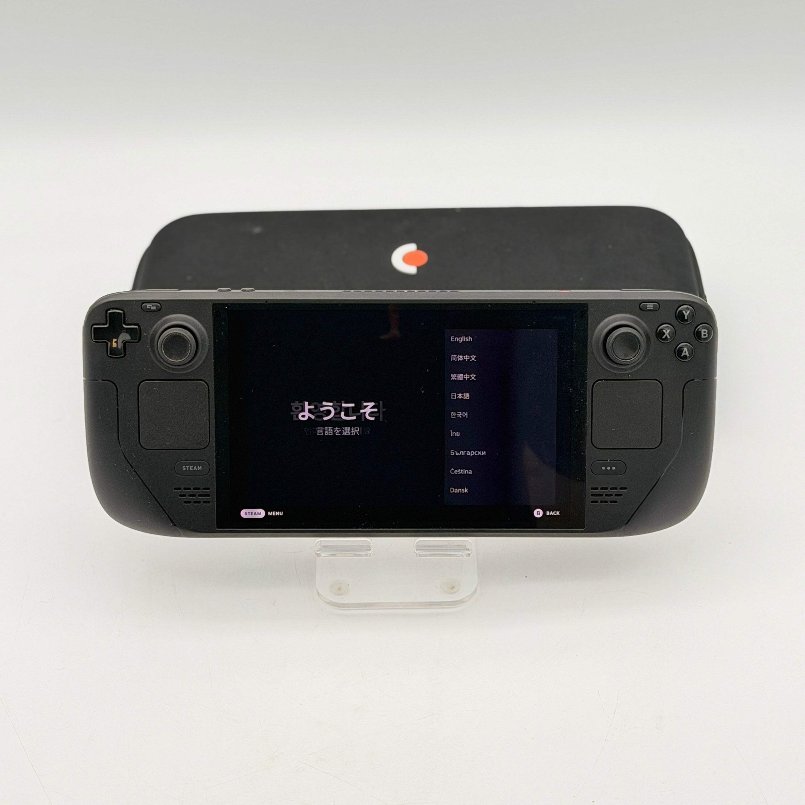 Valve Steam Deck OLED 512GB Handheld Console Black Model 1030 – MINT