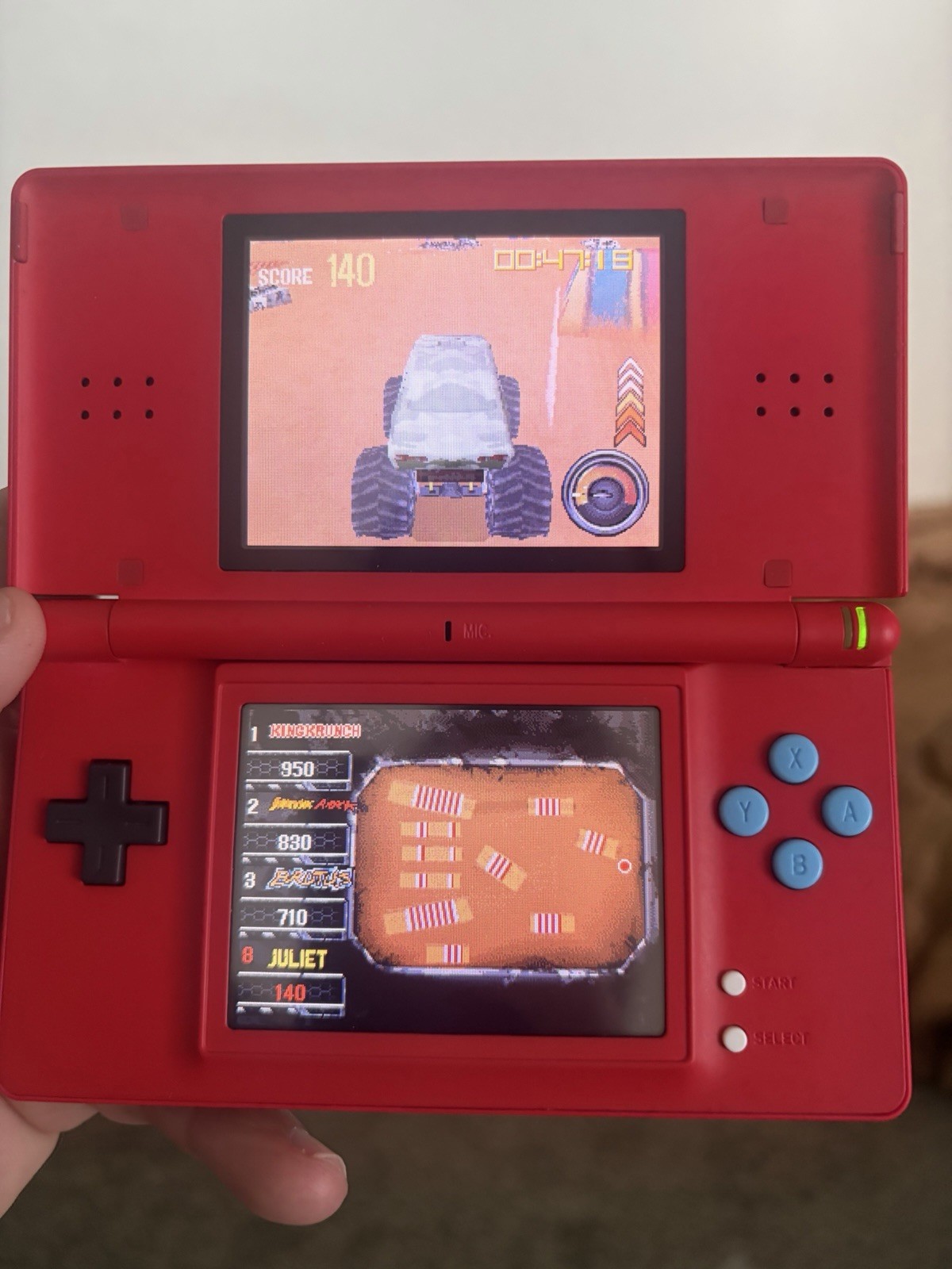 Nintendo DS Lite Pokedex Region Free