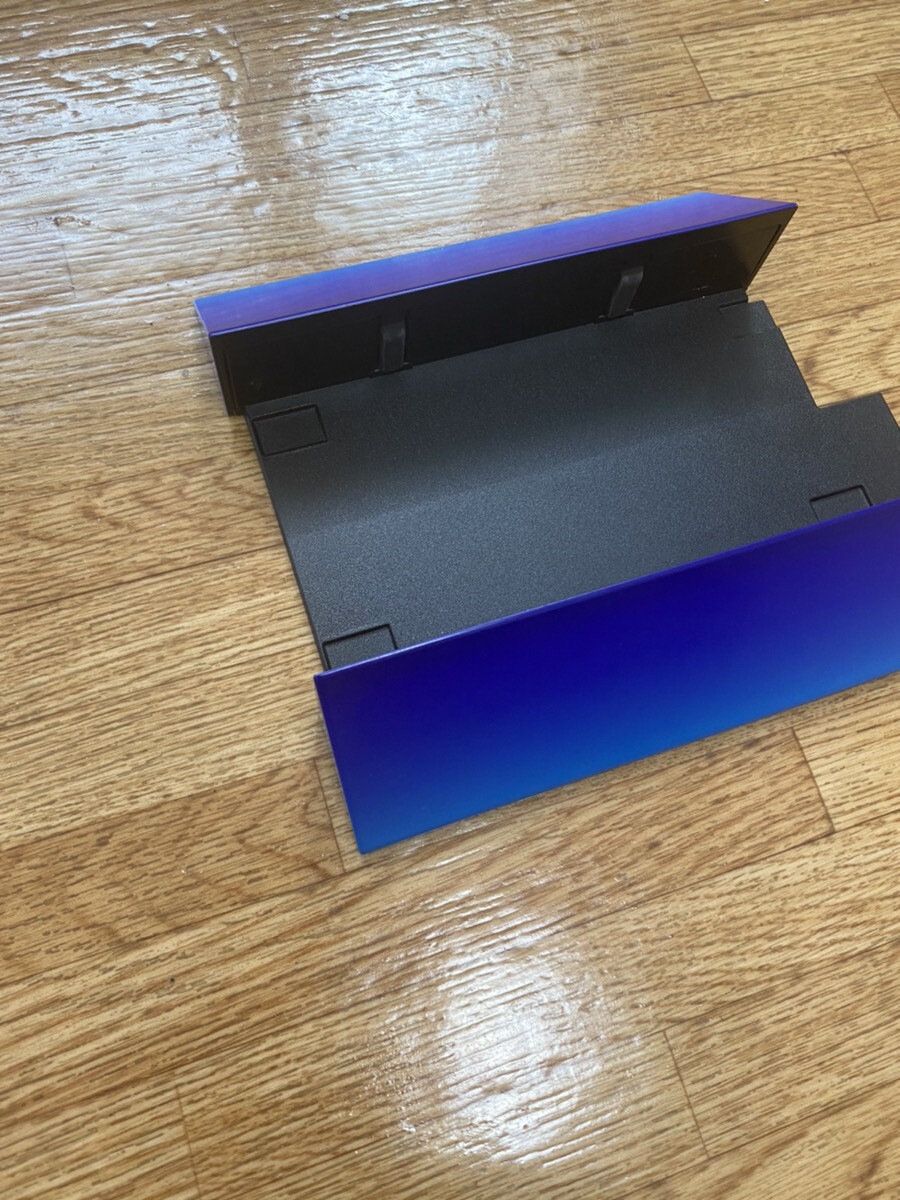 Official SONY PlayStation 2 Blue Vertical Stand SCPH-10040 PS2 Blue Black Japan