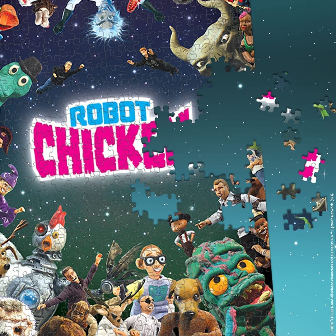 Robot Chicken It was Only a Dream 1000 Piece Jigsaw Puzzle 19×27-inch