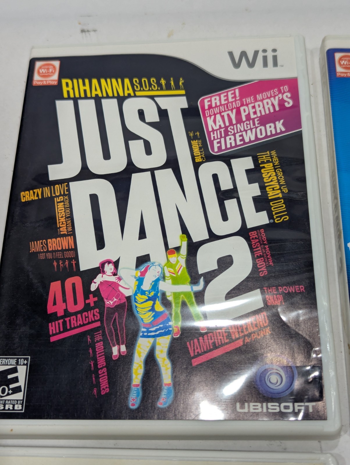 Lot of 6 Nintendo Wii Games Just Dance 1,2,3,4, 2014, Hip Hop Dance Experience