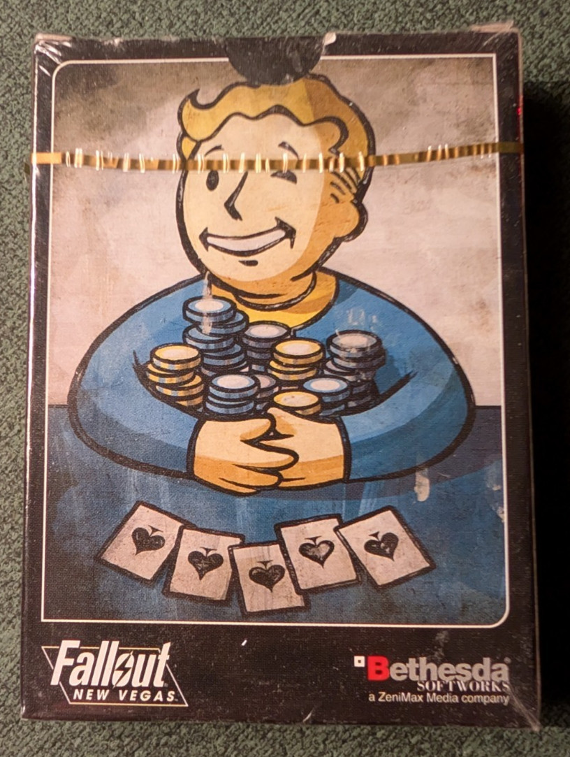 Fallout New Vegas Promo Deck Playing Cards Bethesda 2010 RARE SEALED NEW