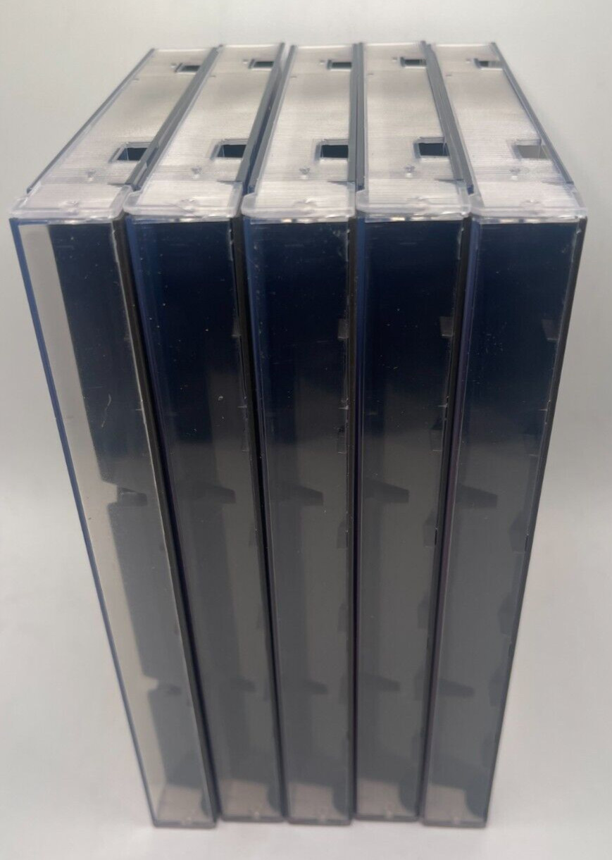 5x Replacement Case for Sega Saturn CD or Playstation 1 Long Box Holder