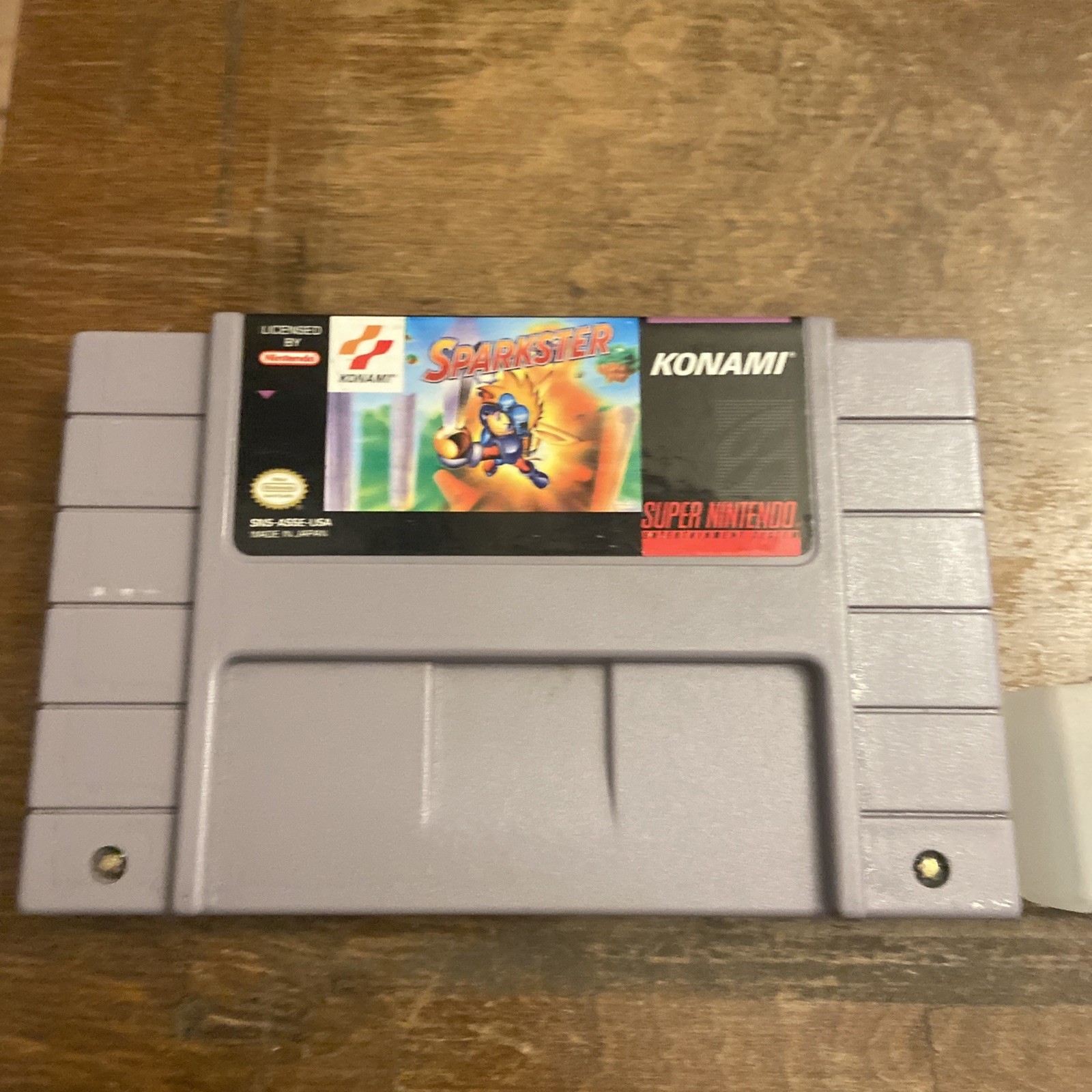 Sparkster SNES Super Nintendo