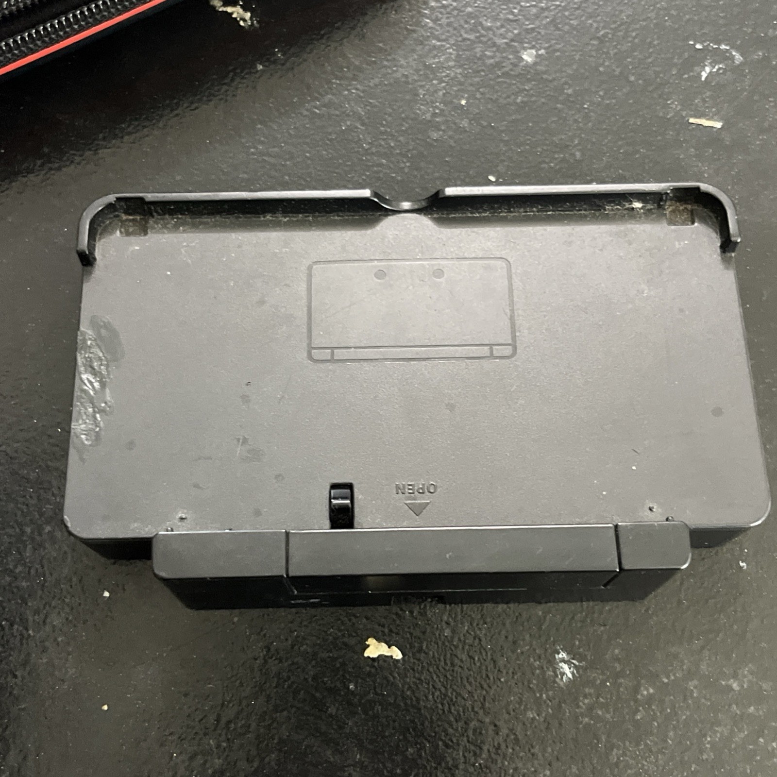3DS Original US Console Black – Tested Working W/charger CTR 001 3 Games/2 cases