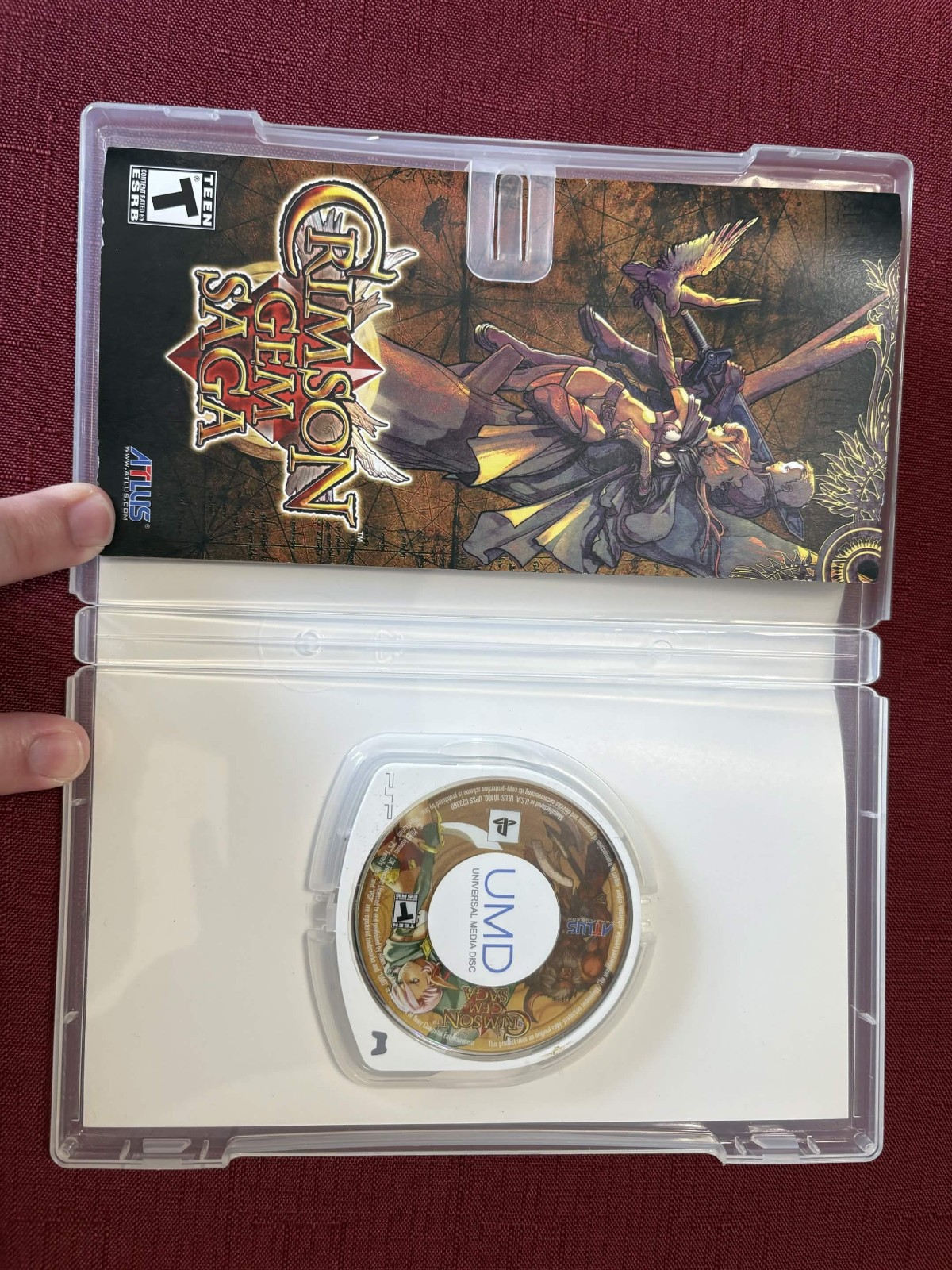 Crimson Gem Saga PSP CIB