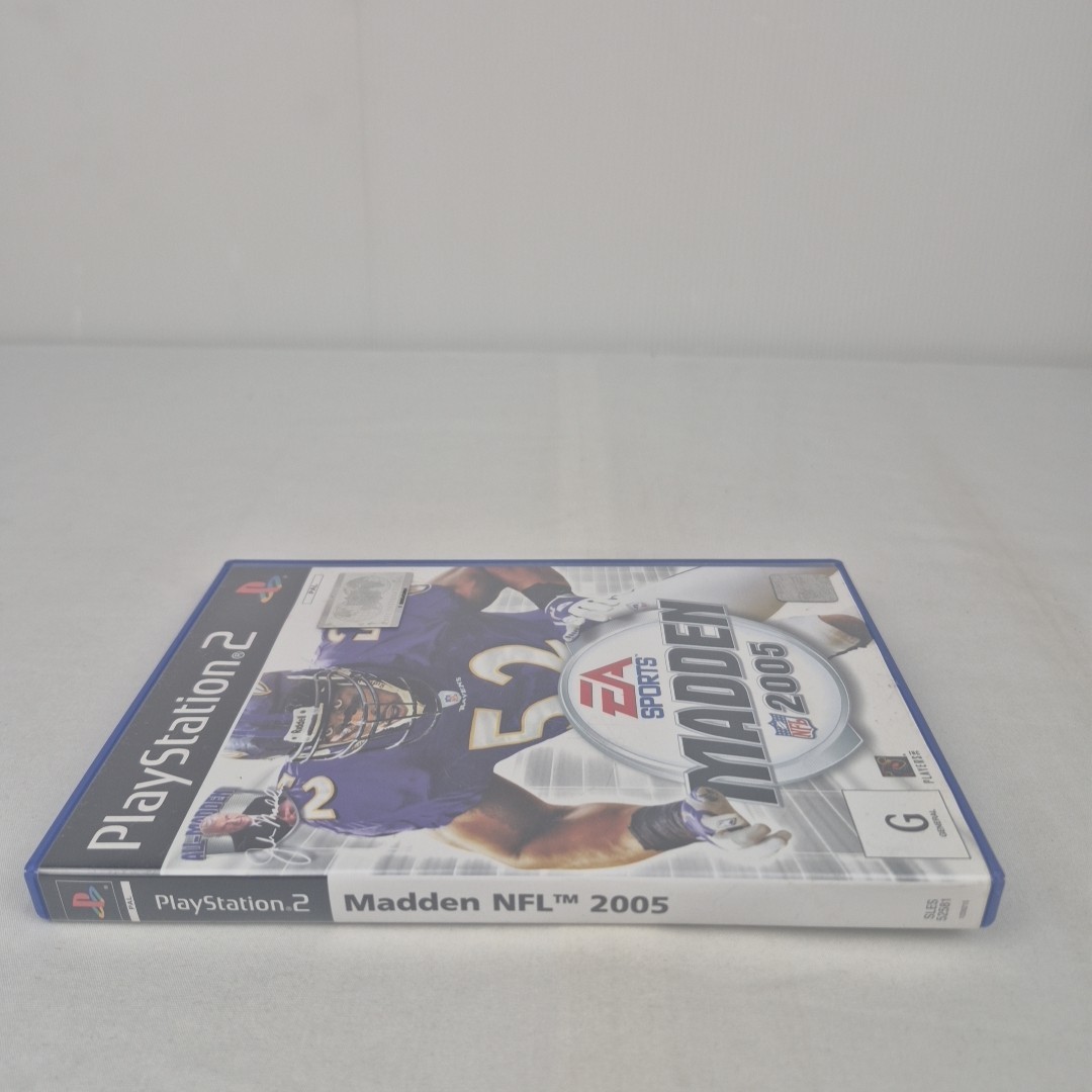 Madden NFL 2005 PlayStation 2 PS2 PAL American Football Gridiron Game + Manual