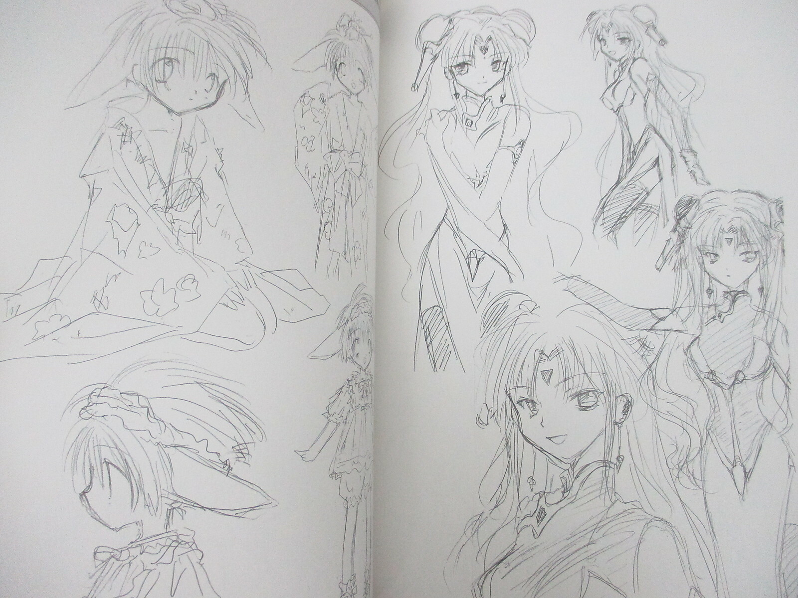 KANAN Art Set Illustration Book 2002 Galaxy Angel Pia Carrot GameBoy Fan Japan