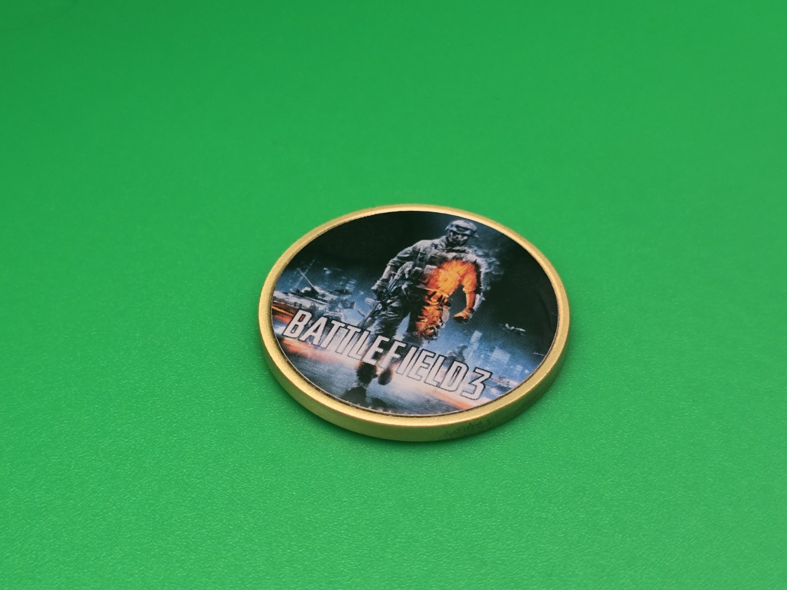 Battlefield 3 BF3 Challenge Coin Medal EA Rare Promo Xbox 360 Playstation 3 PC