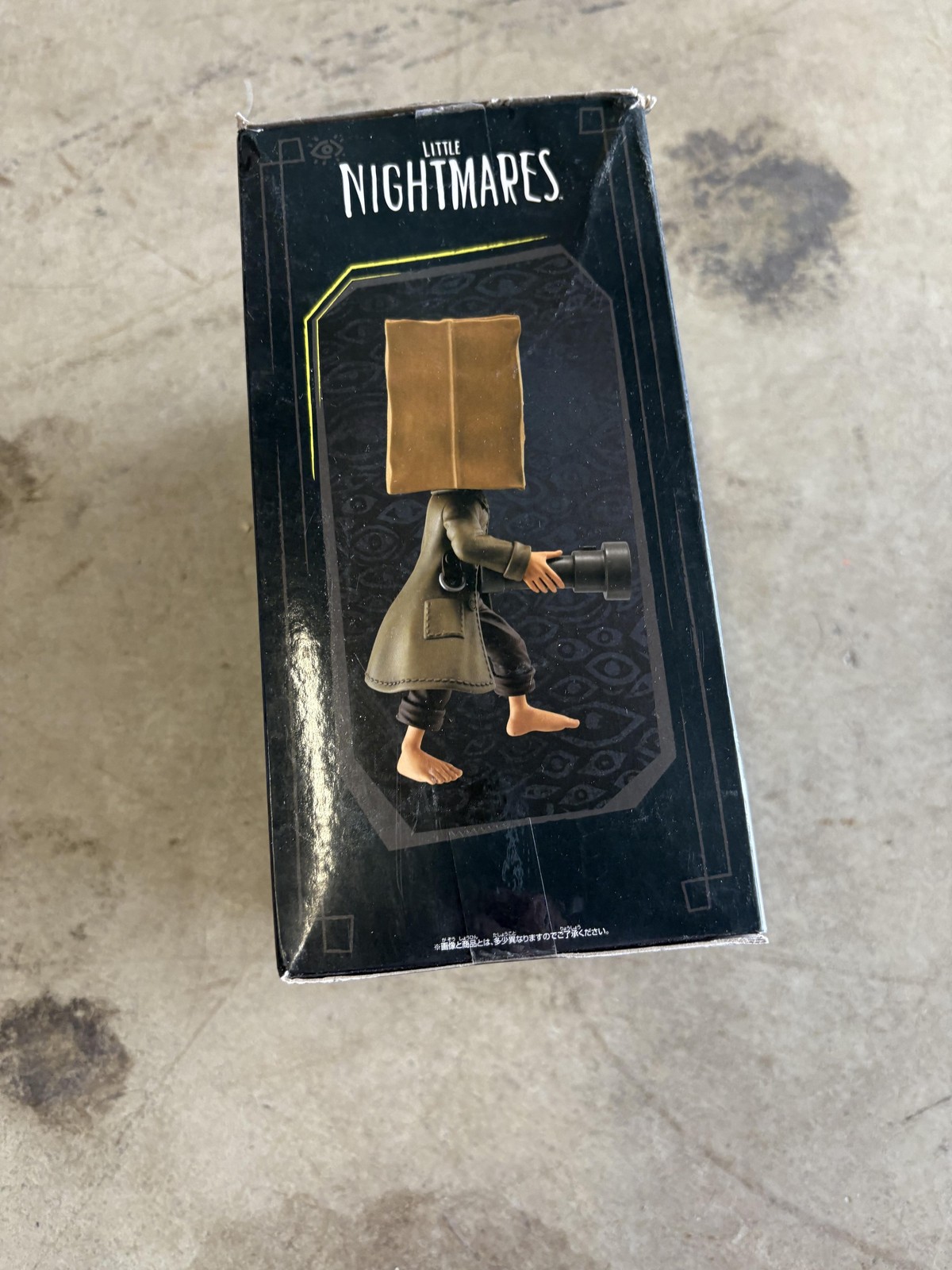 Little Nightmares Banpresto Mono Character PVC Figure Brown Blue Boxed Used