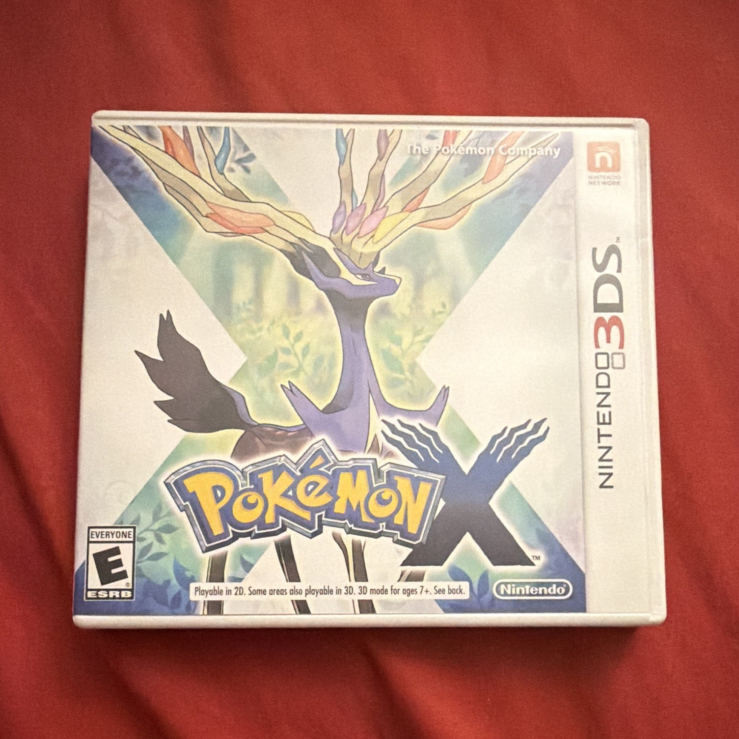 Nintendo Pokémon X – Nintendo 3DS, Role Playing, E, NTSC-U/C, 2013, Manual, Case