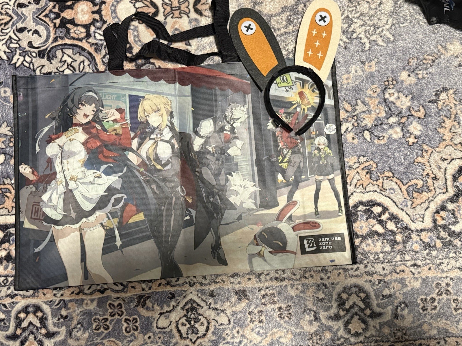Zenless Zone Zero ZZZ Bundle Anime Expo 2025 Exclusive Tote + Bangboo Headband