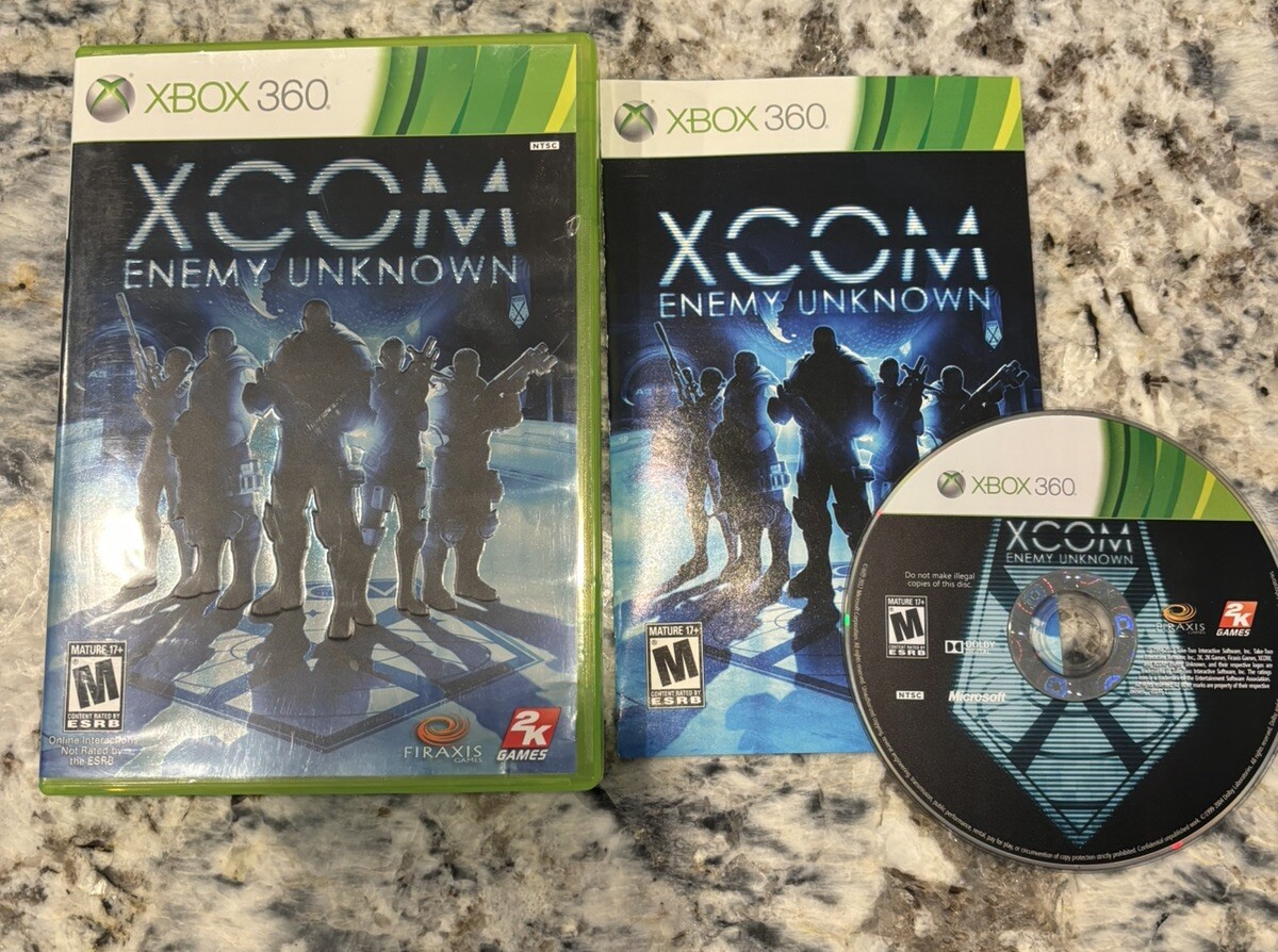 XCOM: Enemy Unknown (Microsoft Xbox 360, 2012) Complete