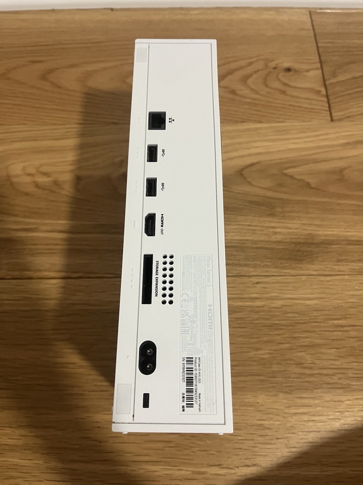 Microsoft Xbox Series S White Console Wi-Fi Capability Internet Browsing