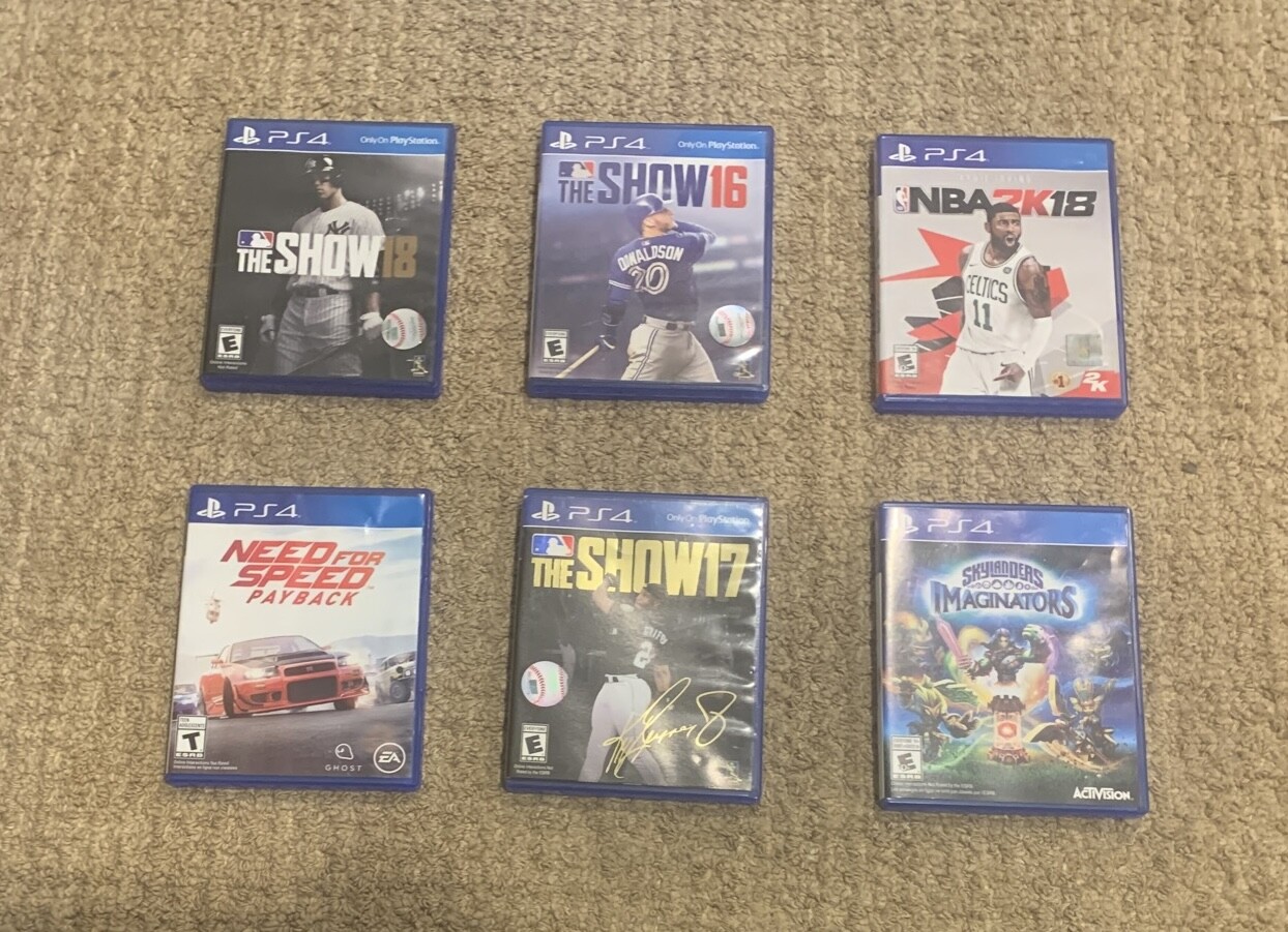 PS4 Games Lot