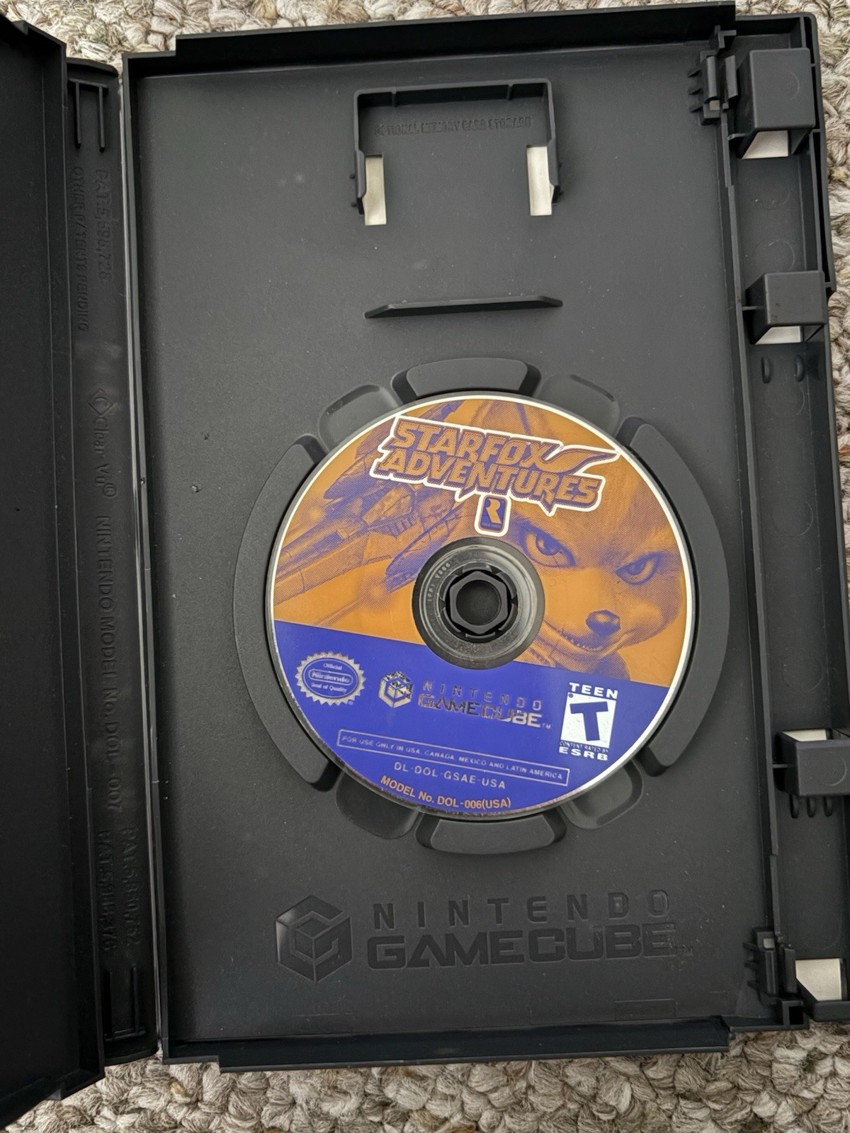 Starfox Adventures Nintendo GameCube Authentic With Case And Disc No Manual ⚡️