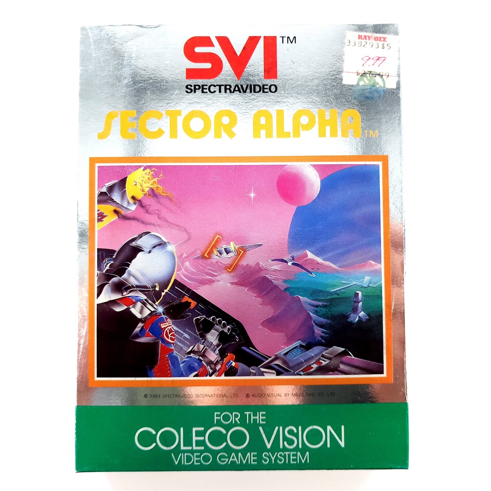 Sector Alpha (ColecoVision) Spectravideo Complete In Box Tested & Works