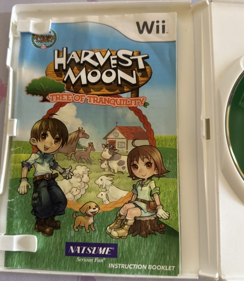 Natsume Harvest Moon: Tree of Tranquility Nintendo Wii E 2008