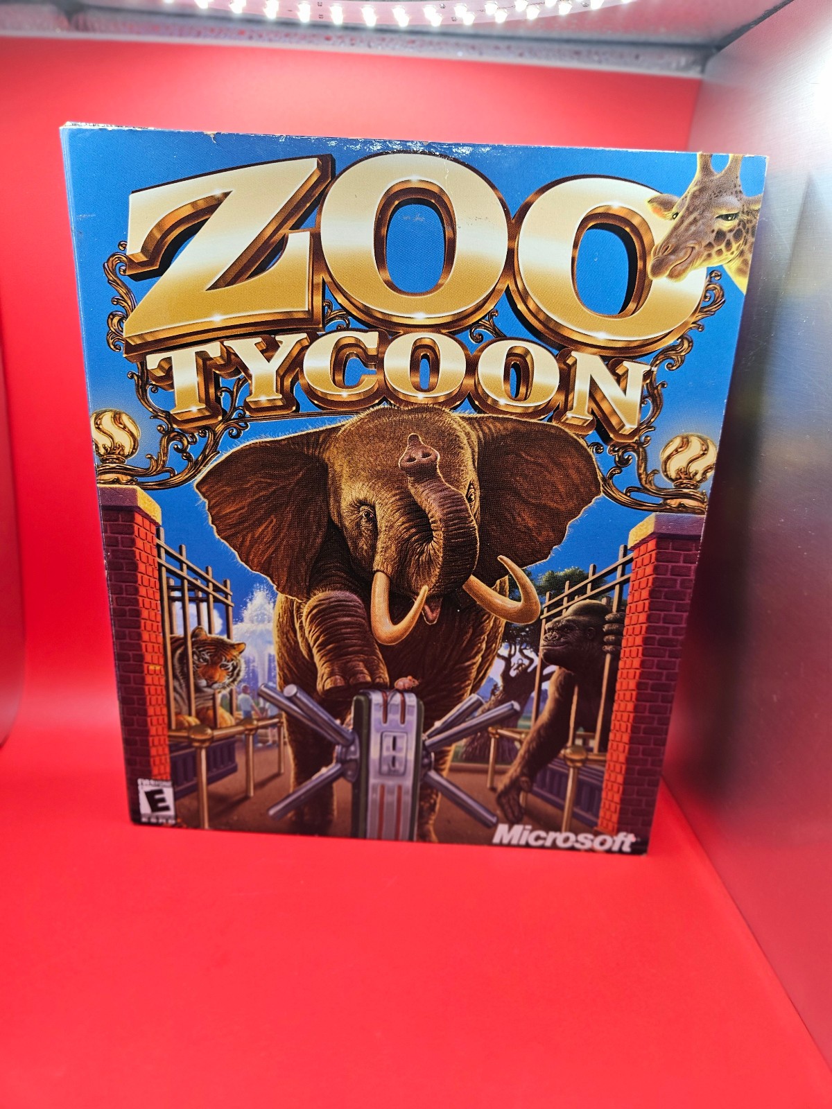 Zoo Tycoon (PC, 2001) PC Big Box Complete CD, Instructions, Big Box