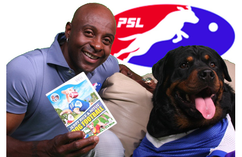 Jerry Rice & Nitus’ Dog Football – Wii / WiiU – 1 NEW GAME Signed by Designer