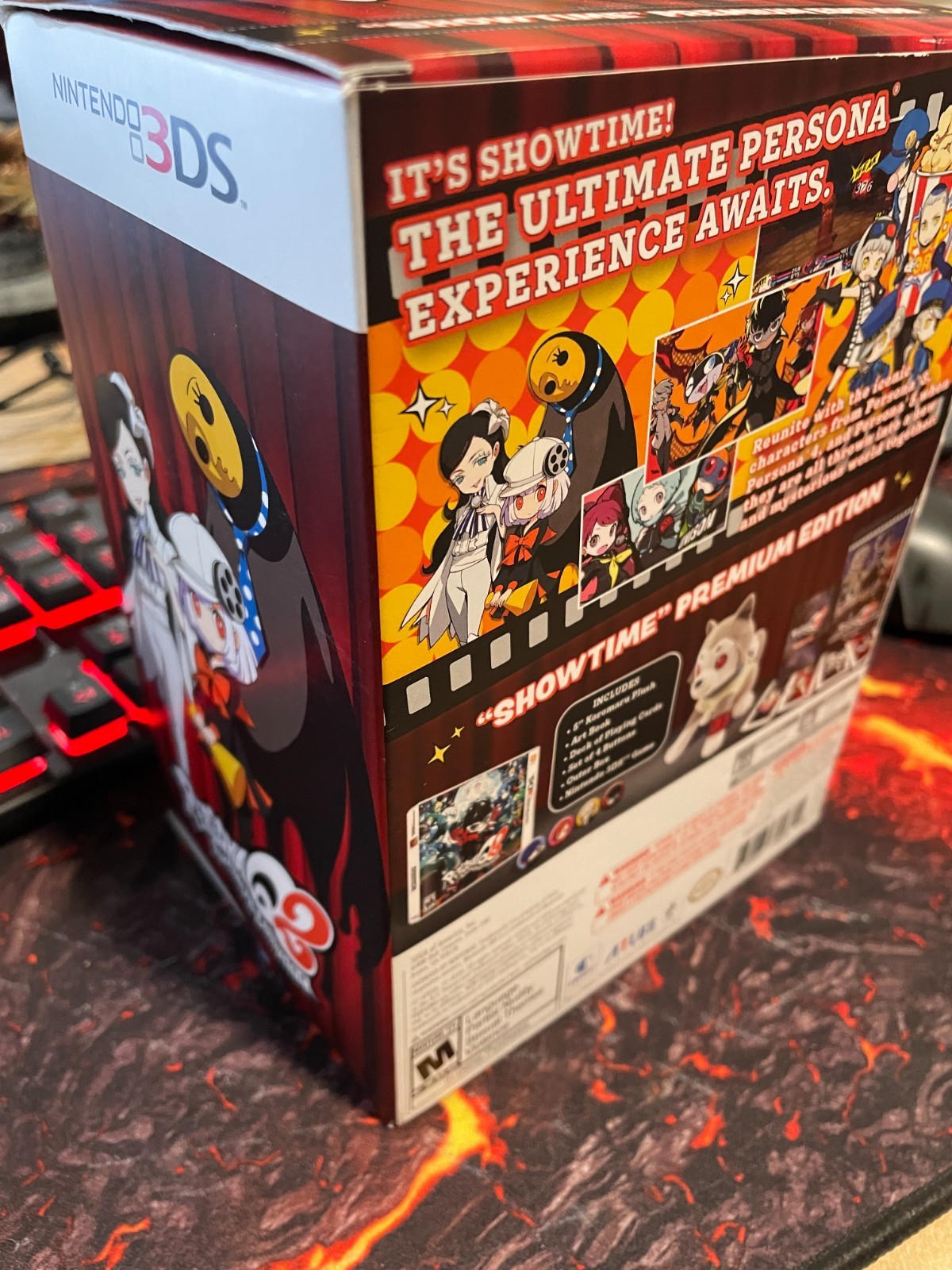 Persona Q2: New Cinema Labyrinth Premium Edition – Nintendo 3DS(no pins or deck)