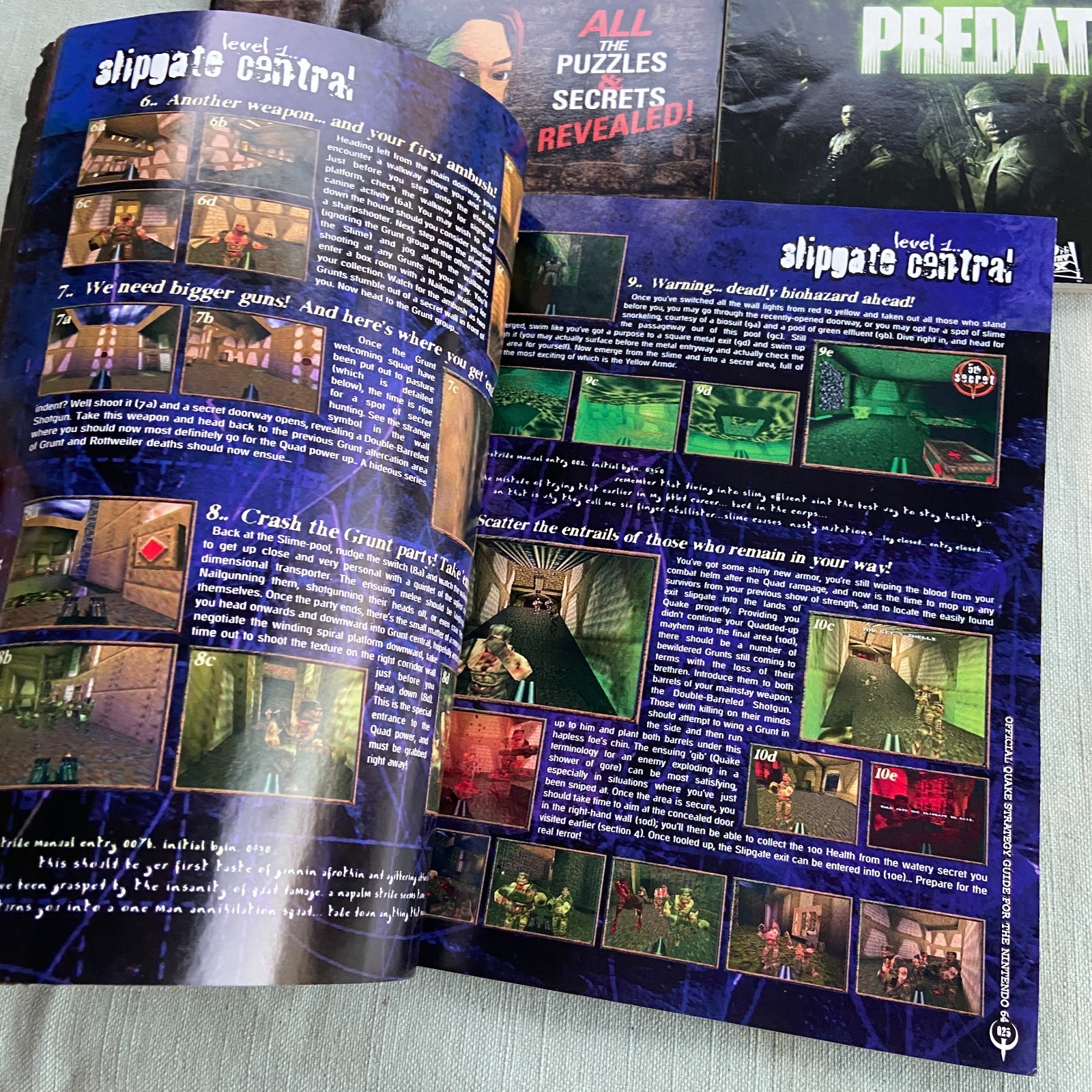 Magazine Strategy Guide Lot Tomb Raider Quake Aliens Predator Prima BradyGames M