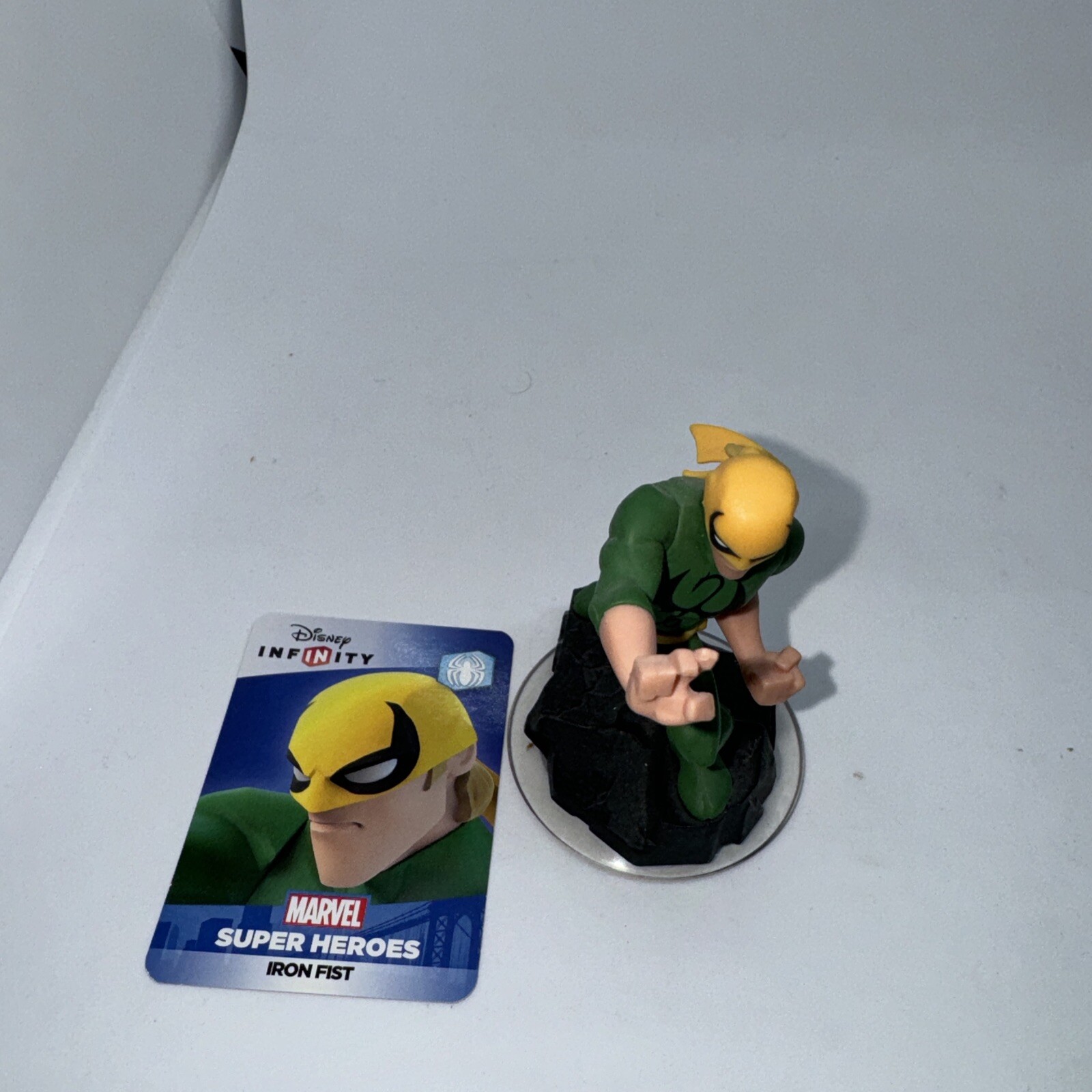 Disney Infinity 2.0 Marvel Super Heroes Iron Fist character figure tested works#