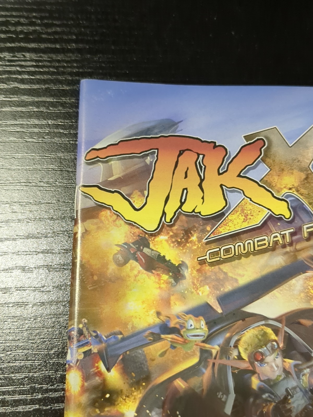 Jak X Combat Racing Original Booklet Manual ONLY Guide Instruction Authentic OEM