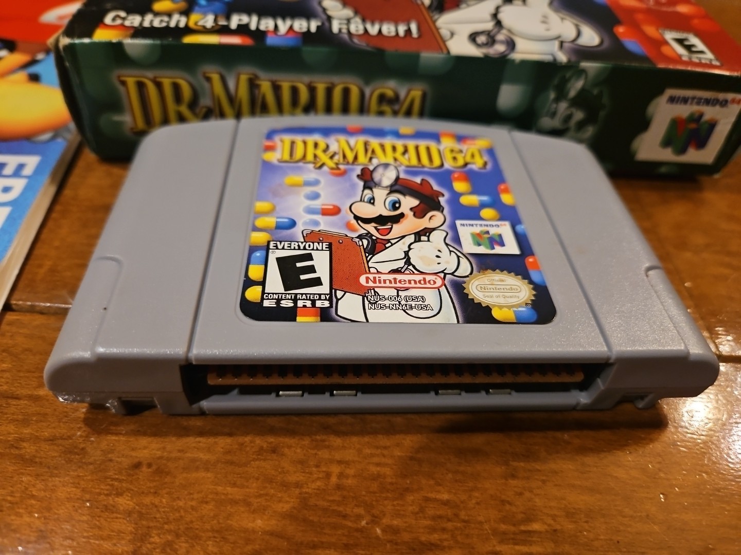 N64 Dr Mario in box Nintendo 2001