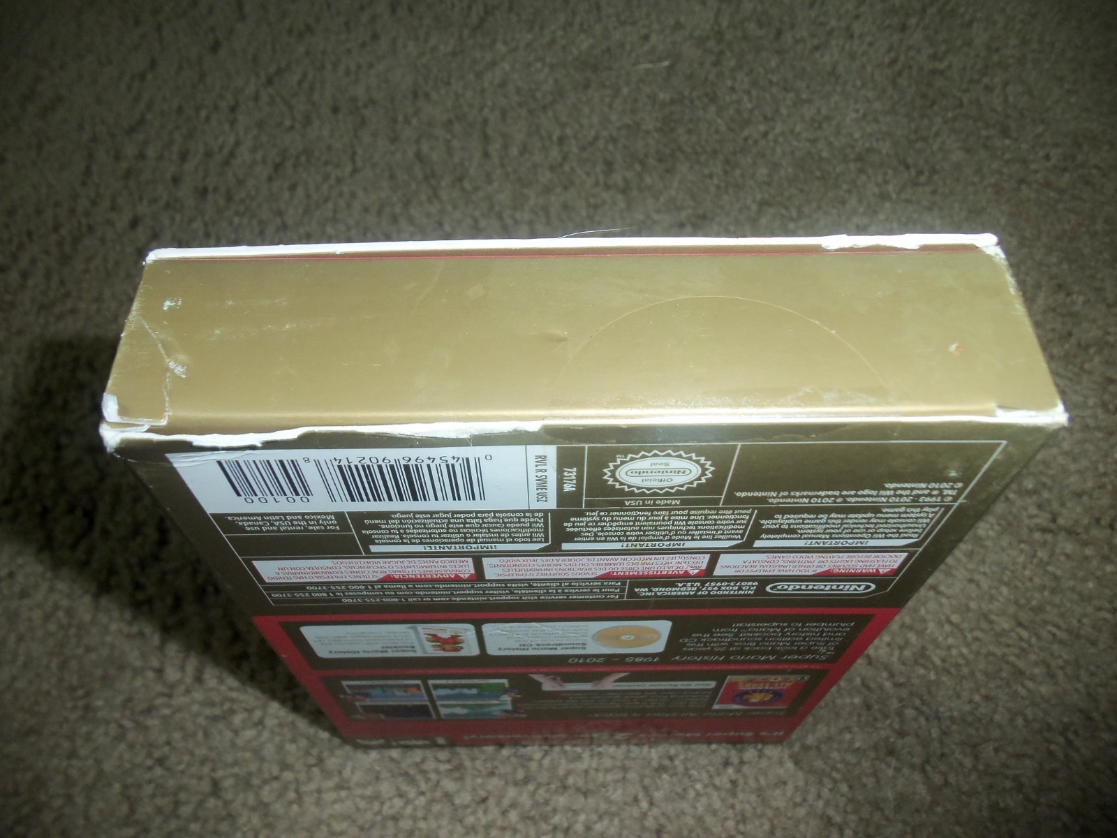 Super Mario All-Stars 25th Anniversary (Nintendo Wii, 2010) SEALED NEW NIB