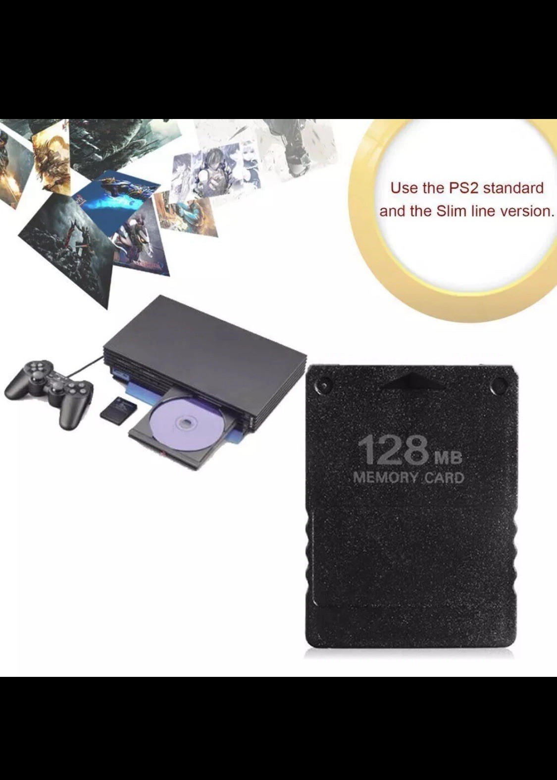 Sony PS2 Memory Card 128MB