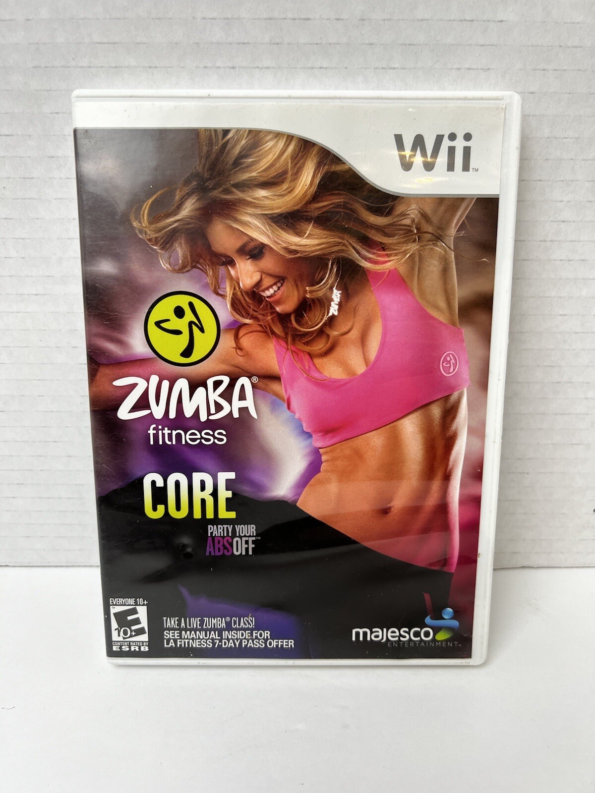 Nintendo Wii – Zumba Fitness Core Game Rated E for everyone