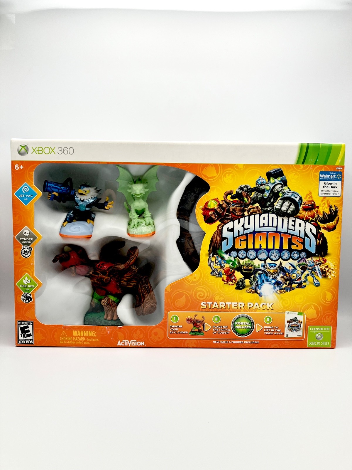 Skylanders Giants Xbox 360 Starter Pack Glow in the Dark Cynder NEW SEALED