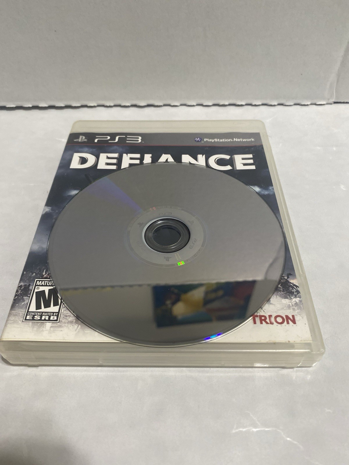 Trion Defiance Sony PlayStation 3 PS3 Complete w/ Case Disc Manual M NTSC-U/C