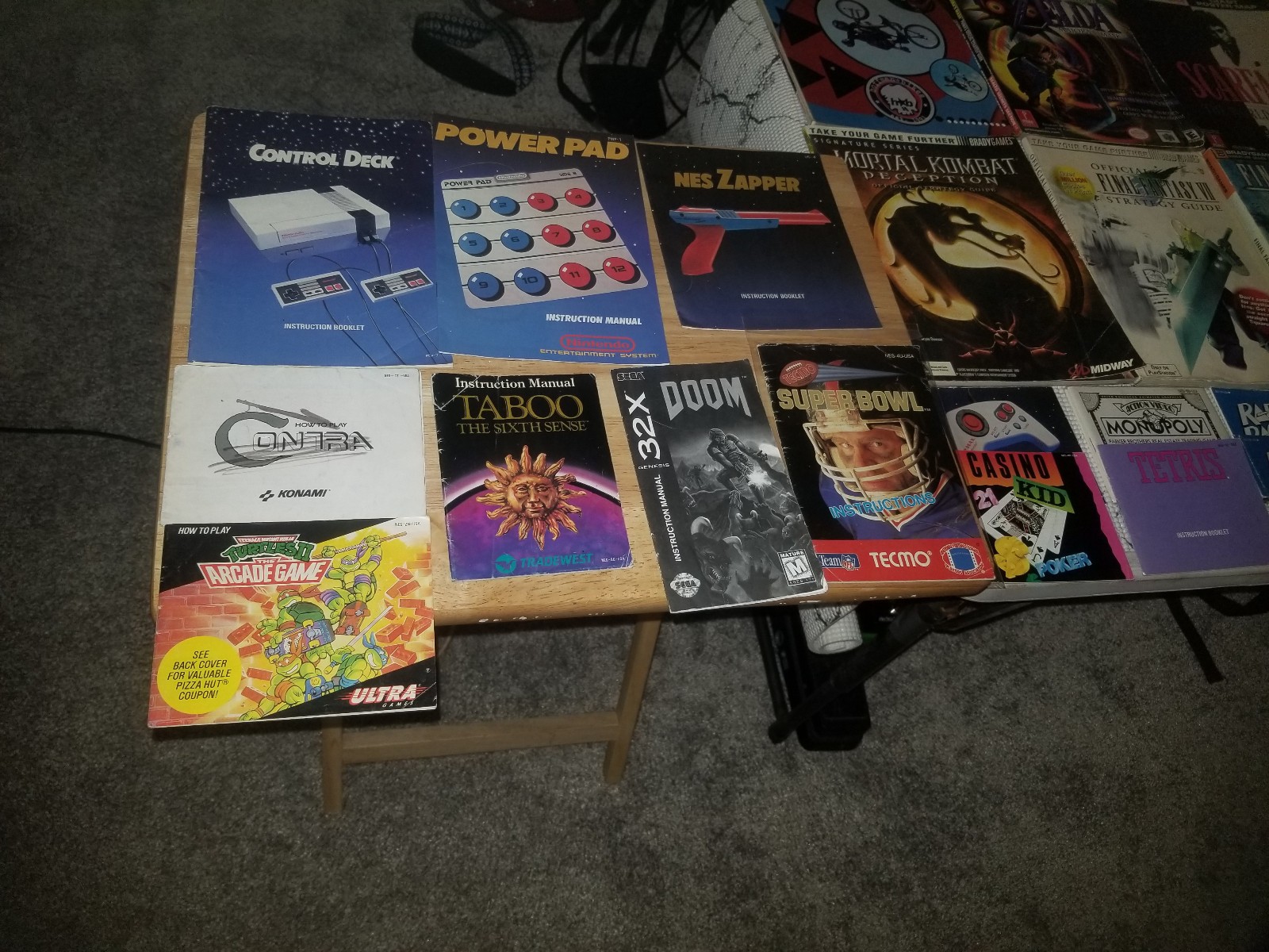 Lot of Video Game Manuals, Strategy Guides, and User books multiple platform!!