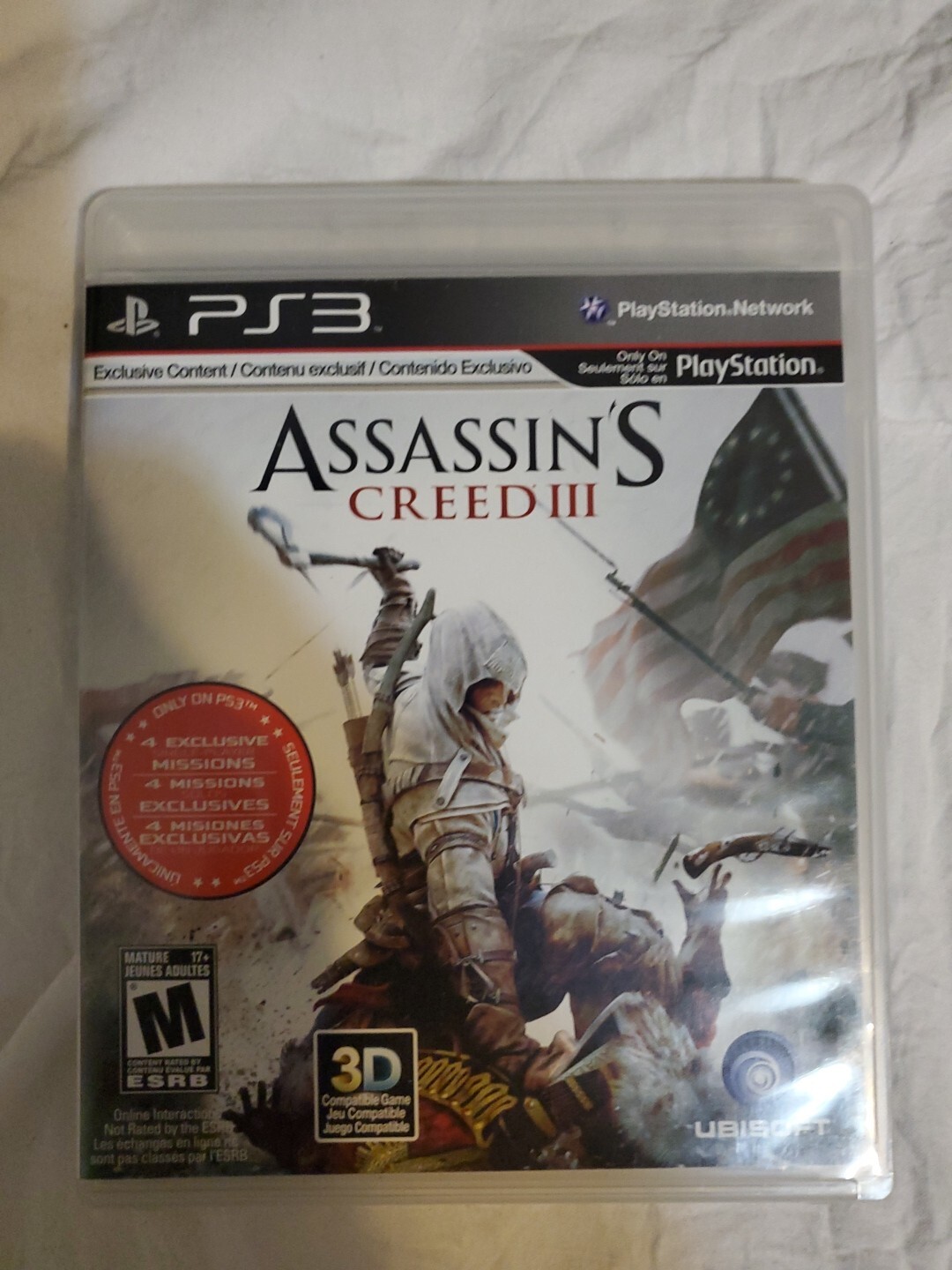 Assassin’s Creed III PS3 PlayStation 3 – Complete CIB