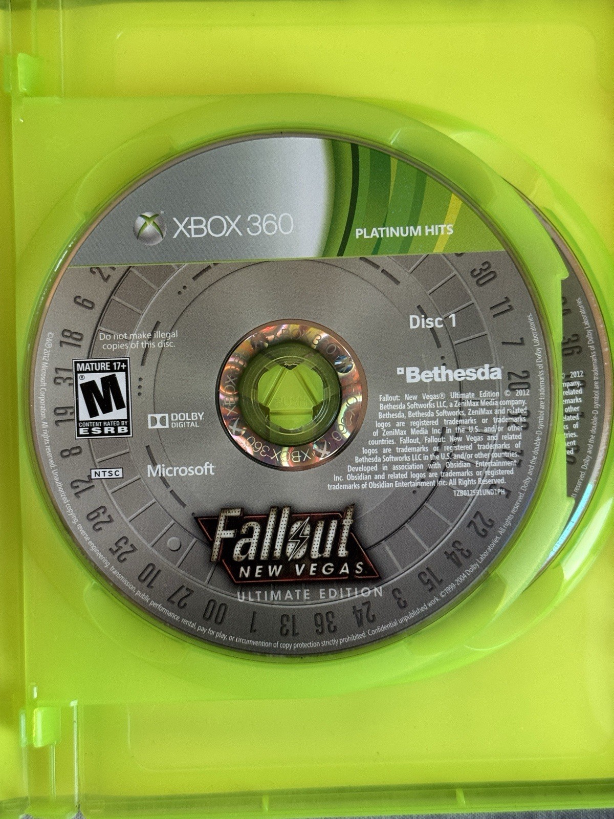 Fallout: New Vegas Ultimate Edition PH Microsoft Xbox 360 CIB VG – Tested