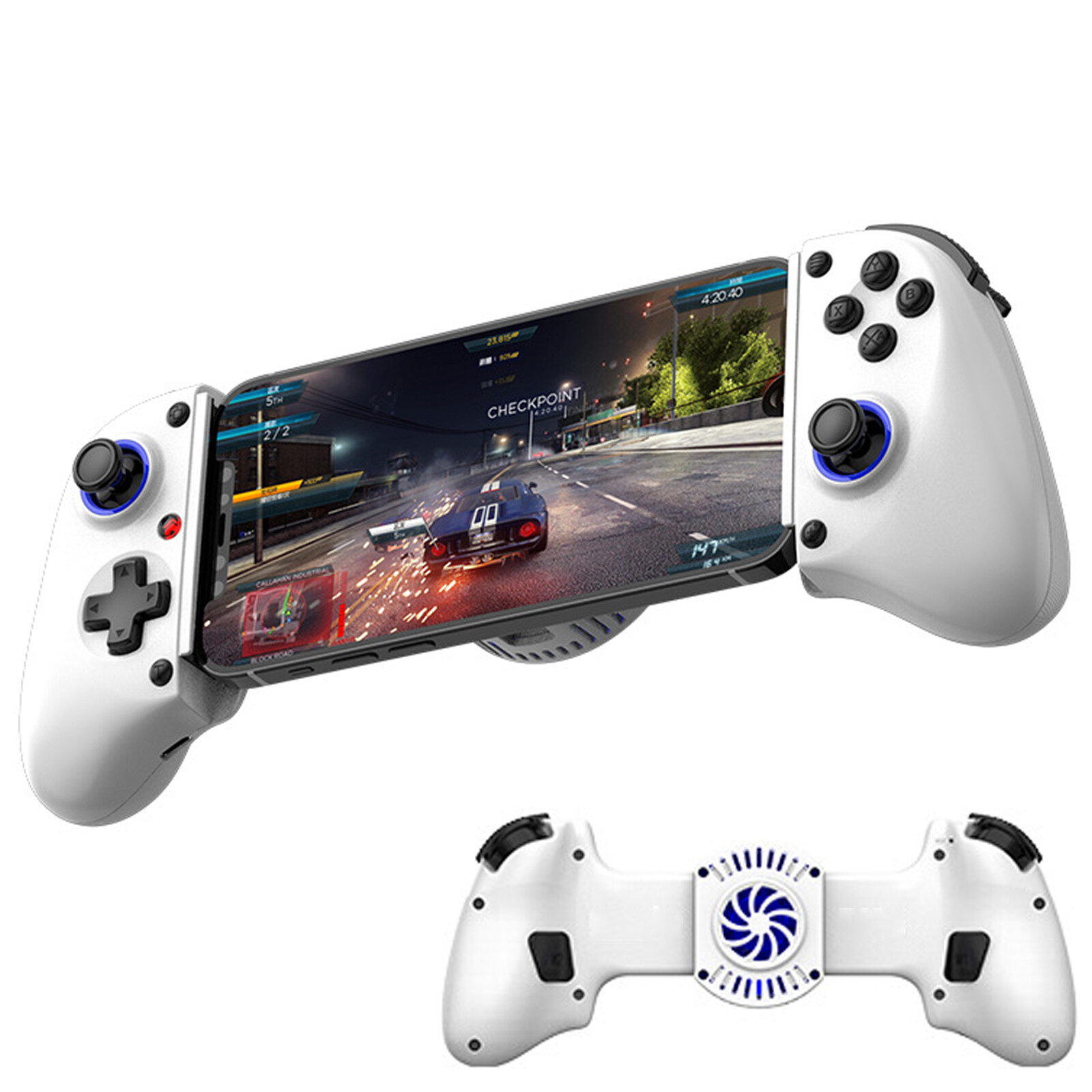 Cordless Telescopic Game Controller for Switch/iOS/Android/PC/Tablet