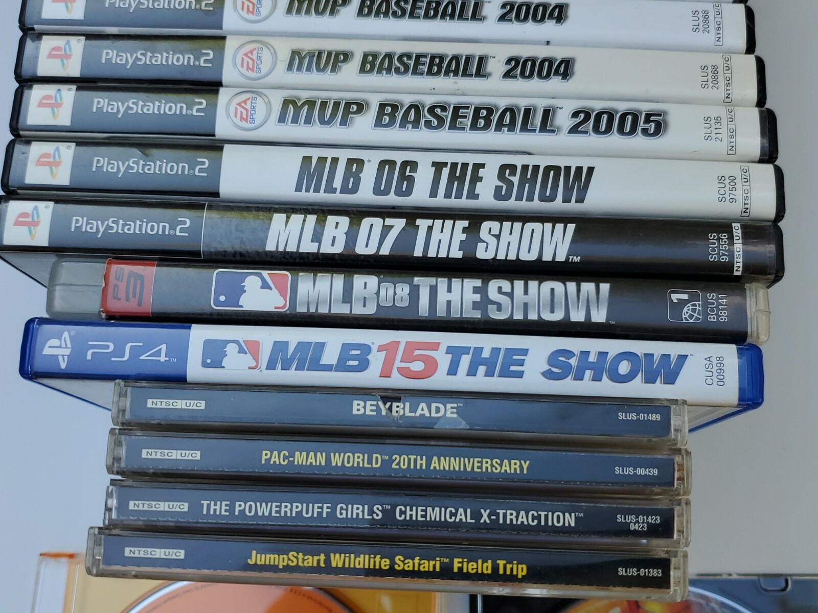 Vtg Video Game Mixed Lot Playstation PS2 PS3 PS4 MLB NBA NCAA NFL FIFA Nascar ++