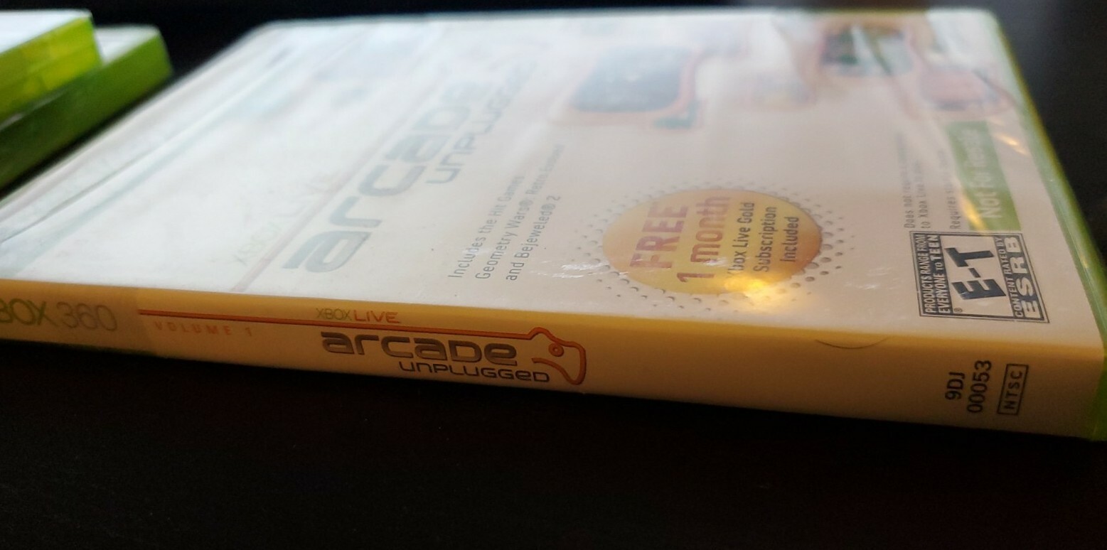 Live Arcade Volume 1 for XBOX 360 – XBOX Live 1 Month Included
